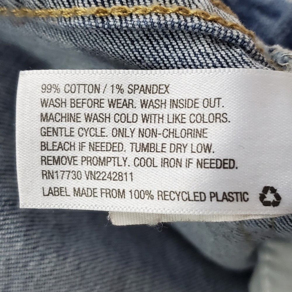 Distressed Original Use Stone Washed Skinny Jeans - Picture 9 of 12